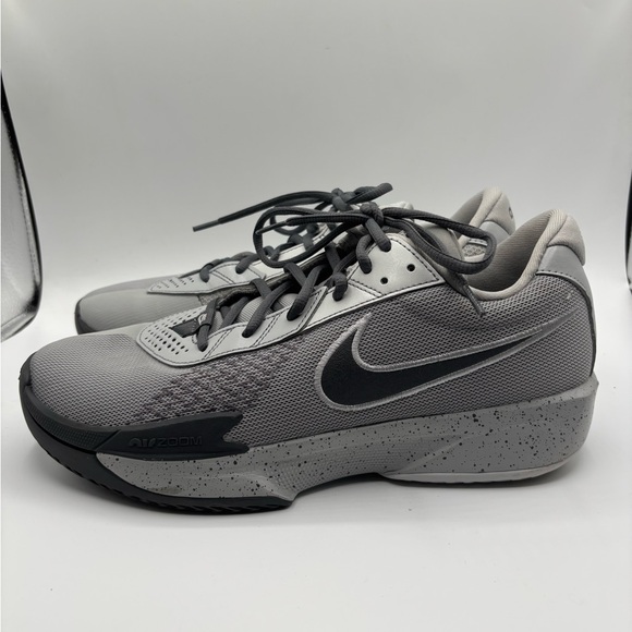 Nike Air ZoomGT Gray and Black Sneakers